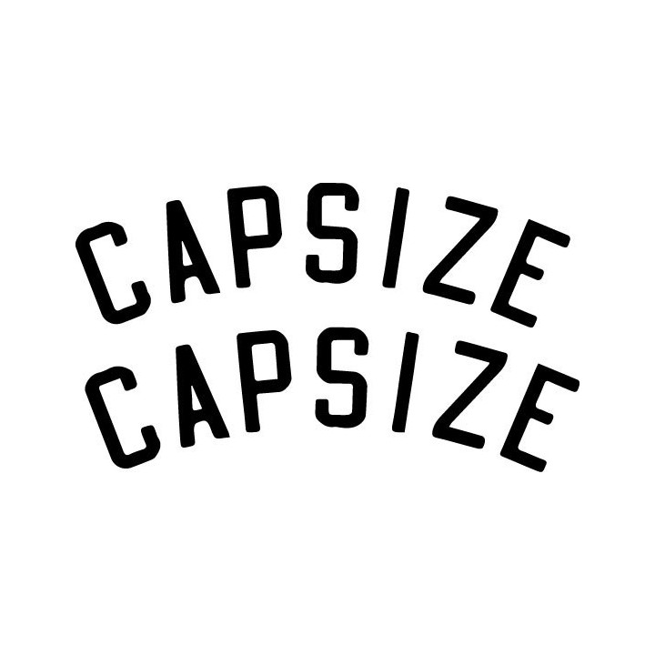 Capsize Stickers – Melodic Hardcore Decals (2-Pack)