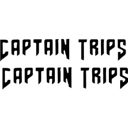 Captain Trips Stickers – Grateful Dead Decals (2-Pack)