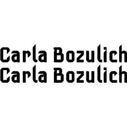Carla Bozulich Stickers – Music Decals (2-Pack)