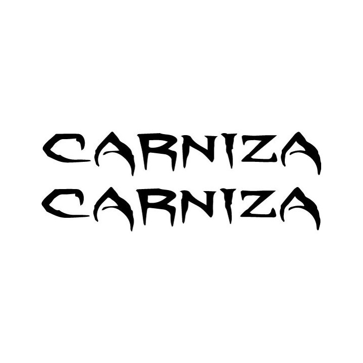 Carniza Stickers – Death Metal Band Decals (2-Pack)