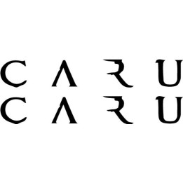 Caru Band Stickers – Metal Music Logo Decals (2-Pack)