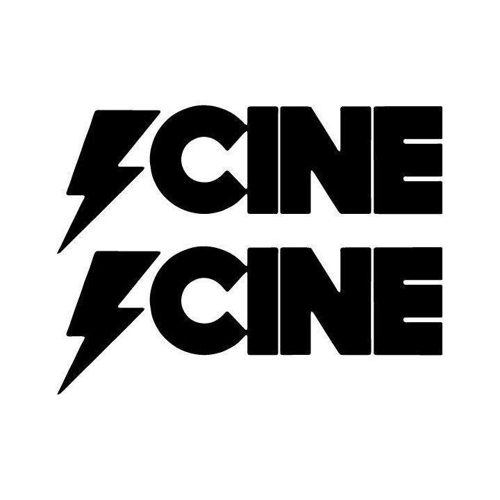 Cine Band Stickers – Brazilian Rock Decals (2-Pack)