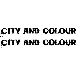 City and Colour Stickers – Dallas Green Decals (2-Pack)