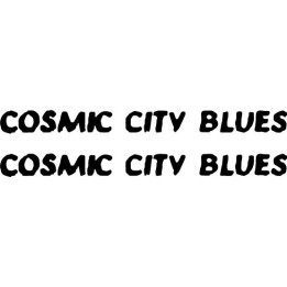 Cosmic City Blues Stickers – Stoner Rock Decals (2-Pack)