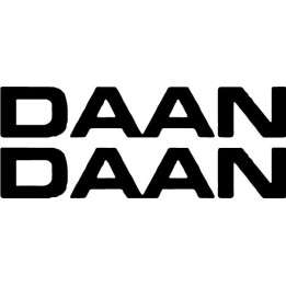 Daan Stickers – Belgian Indie Rock Band Decals (2-Pack)