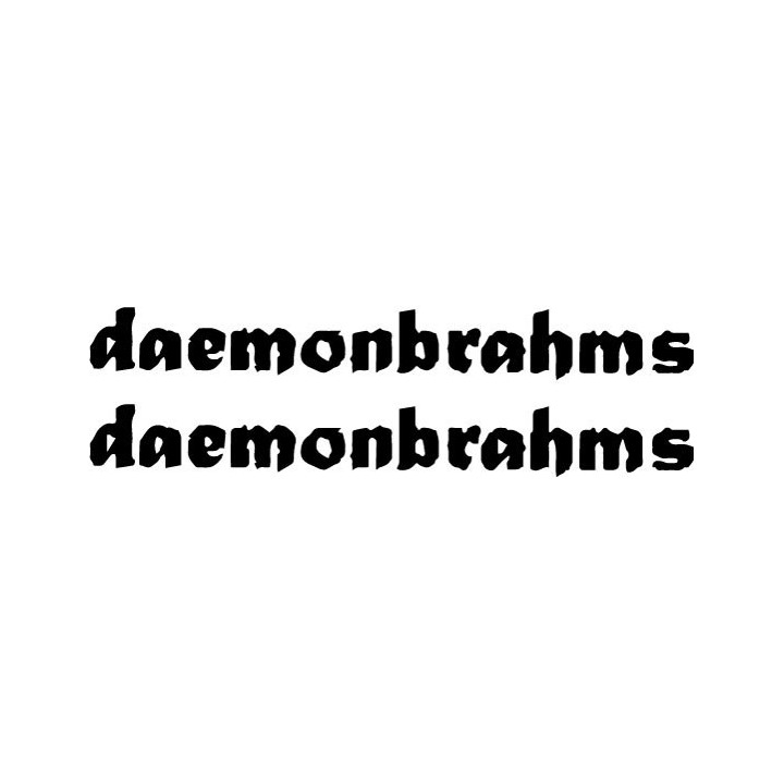 Daemonbrahms Stickers – Dark Metal Band Decals (2-Pack)