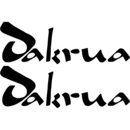 Dakrua Stickers – Gothic Metal Band Decals (2-Pack)