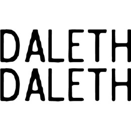 Daleth Band Stickers – Dark Metal Decals (2-Pack)