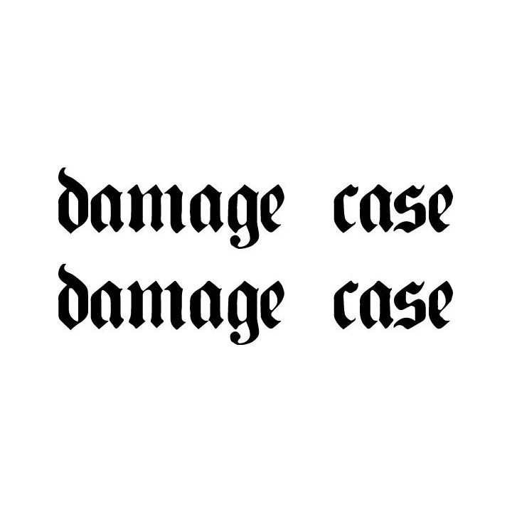 Damage Case Stickers – Motörhead Tribute Decals (2-Pack)