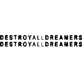Destroy All Dreamers Stickers – Band Decals (2-Pack)