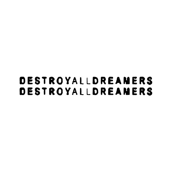 Destroy All Dreamers Stickers – Band Decals (2-Pack)