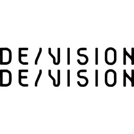 De/Vision Stickers – Synth-Pop Music Decals (2-Pack)