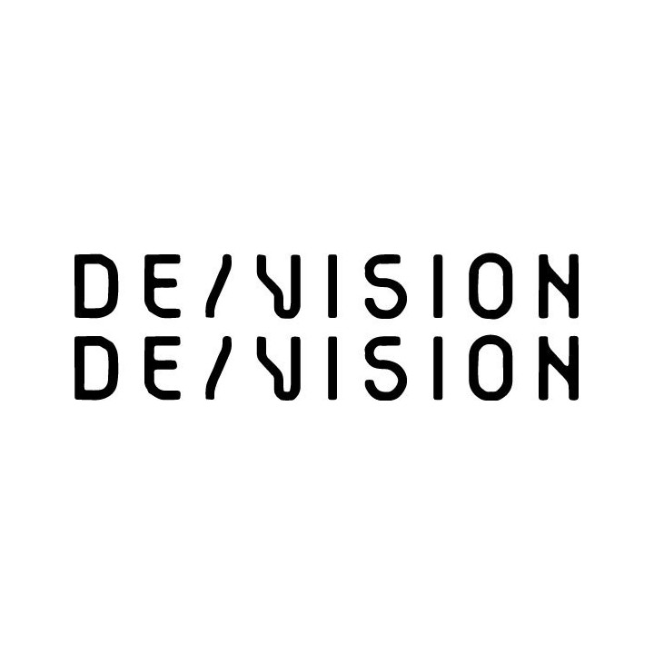 De/Vision Stickers – Synth-Pop Music Decals (2-Pack)