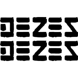 Dezes Stickers – Rock Band Logo Decals (2-Pack)