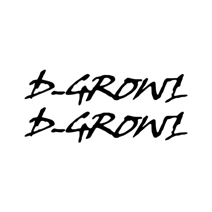 D-Growl Stickers – Extreme Metal Band Decals (2-Pack)