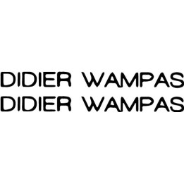 Didier Wampas Stickers – French Punk Rock Decals (2-Pack)