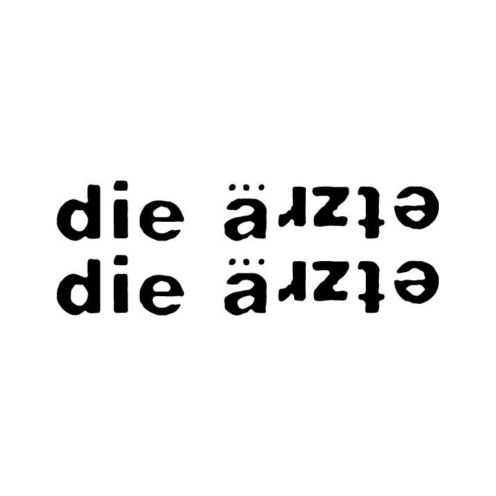 Die Ärzte Stickers – Punk Rock Band Logo Decals (2-Pack)