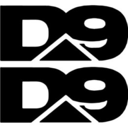 D9 Stickers – D Nine Australian Hardcore Punk Decals (2-Pack)