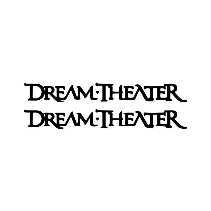 Dream Theater Stickers – Prog Metal Band Decals (2-Pack)