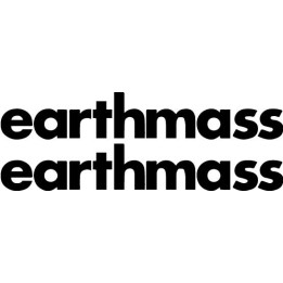 Earthmass Stickers – Sludge Doom Metal Decals (2-Pack)