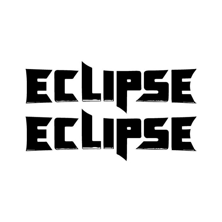 Eclipse Band Stickers – Melodic Hard Rock Decals (2-Pack)