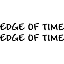 Edge of Time Stickers – Progressive Metal Decals (2-Pack)