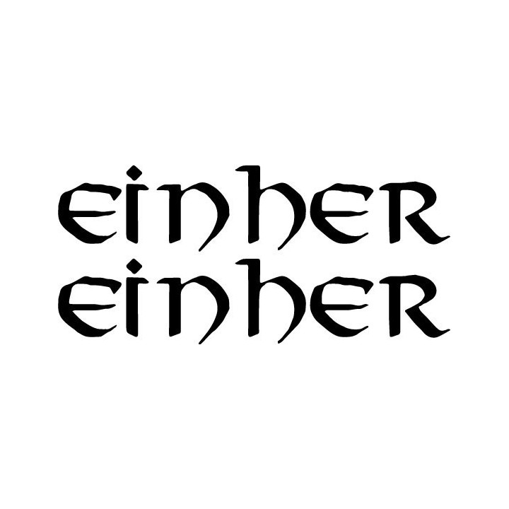 Einher Band Stickers – Viking Metal Decals (2-Pack)