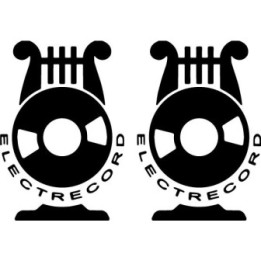 Electrecord Stickers – Romanian Record Label Decals (2-Pack)