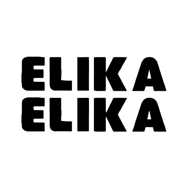 Elika Band Stickers – Shoegaze Dream Pop Decals (2-Pack)