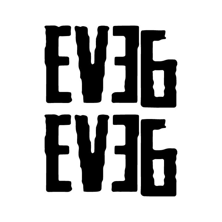 Eve 6 Stickers – Band Logo Rock Music Decals (2-Pack)