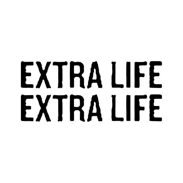 Extra Life Band Stickers – Experimental Rock Decals (2-Pack)