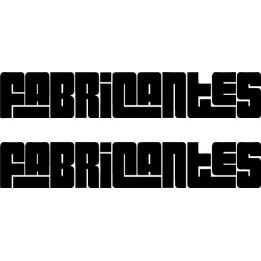 Fabricantes Stickers – Latin Rock Band Decals (2-Pack)