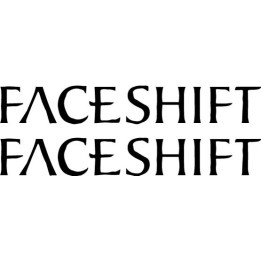 Faceshift Stickers – Metal Band Logo Decals (2-Pack)