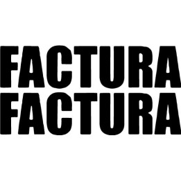 Factura Stickers – Metal Band Logo Decals (2-Pack)