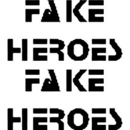 Fake Heroes Band Stickers – Rock Music Decals (2-Pack)