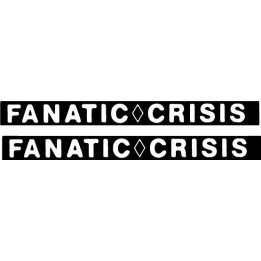 Fanatic Crisis Stickers – Visual Kei Rock Decals (2-Pack)