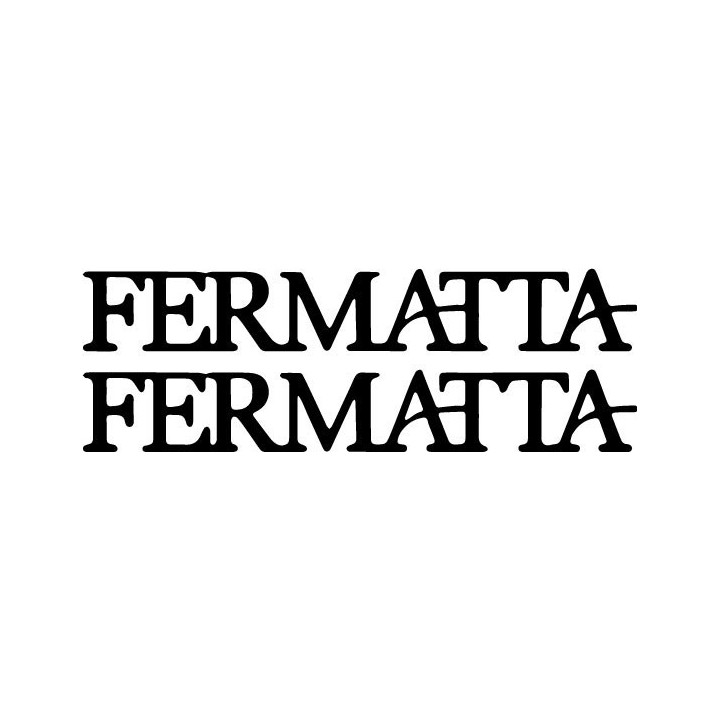 Fermatta Music Academy Stickers – Logo Decals (2-Pack)