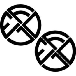 Foje Stickers – Lithuanian Rock Band Logo Decals (2-Pack)