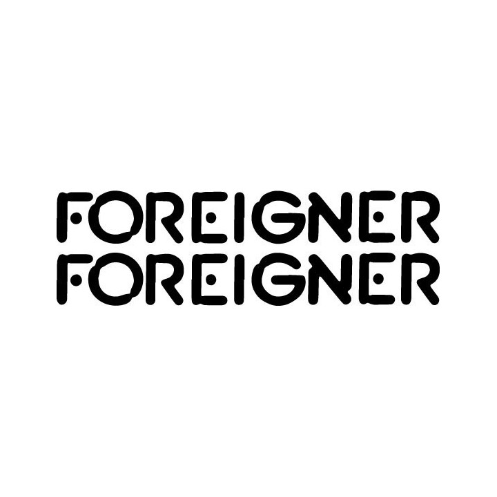 Foreigner Stickers – Classic Rock Band Decals (2-Pack)