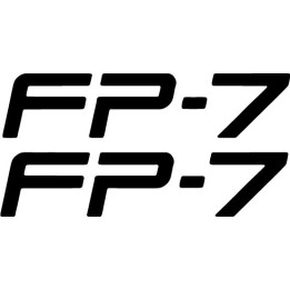 Roland FP-7 Digital Piano Stickers – Keyboard Decals (2-Pack)