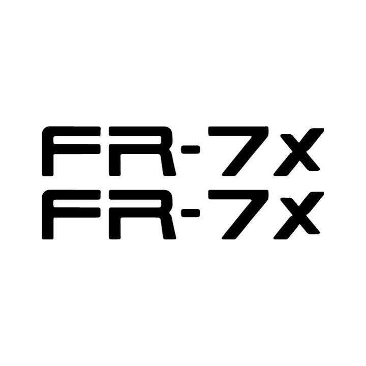 Roland FR-7x Stickers – V-Accordion Decals (2-Pack)