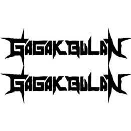 Gagak Bulan Stickers – Metal Band Logo Decals (2-Pack)