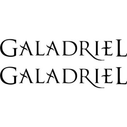 Galadriel Stickers – Slovak Black Metal Decals (2-Pack)