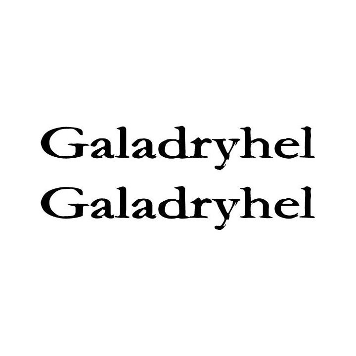 Galadryhel Stickers – Black Metal Band Decals (2-Pack)