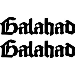 Galahad Stickers – Neo-Prog Rock Band Decals (2-Pack)