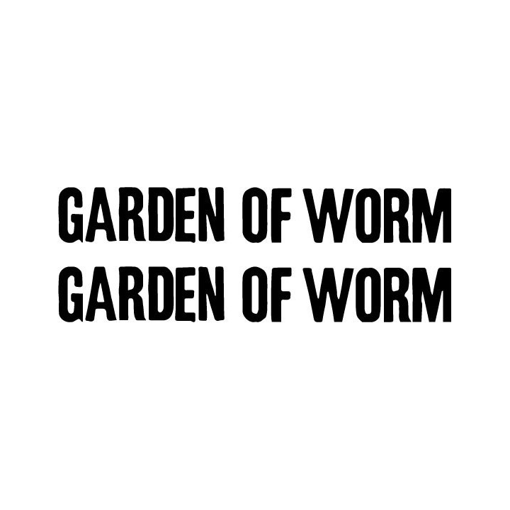 Garden of Worm Stickers – Doom Metal Decals (2-Pack)
