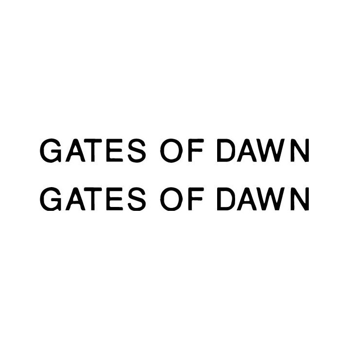 Gates of Dawn Stickers – Psychedelic Rock Decals (2-Pack)