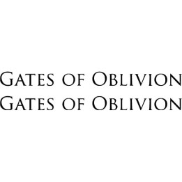 Gates of Oblivion Stickers – Power Metal Decals (2-Pack)