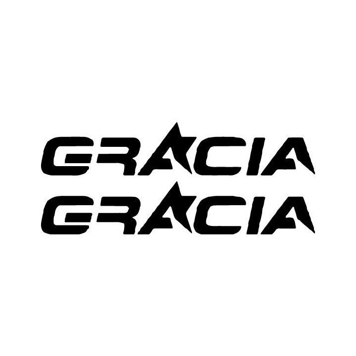 Gracia Band Stickers – Pop Rock Music Decals (2-Pack)