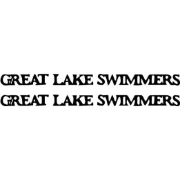 Great Lake Swimmers Stickers – Folk Band Decals (2-Pack)